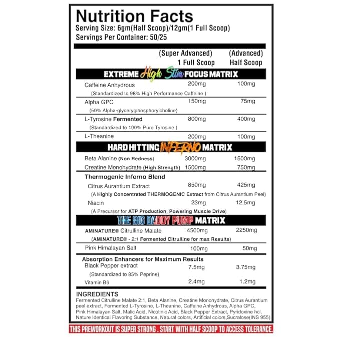 Blackbeast Big Daddy Inferno 2